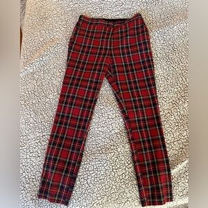 Plaid pants